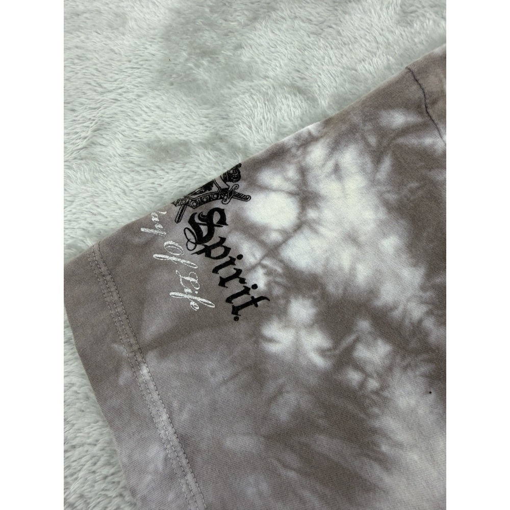 Rebel Spirit Mens Medium Gray Wings T-Shirt Grunge Streetwear 100% Cotton - Picture 13 of 16